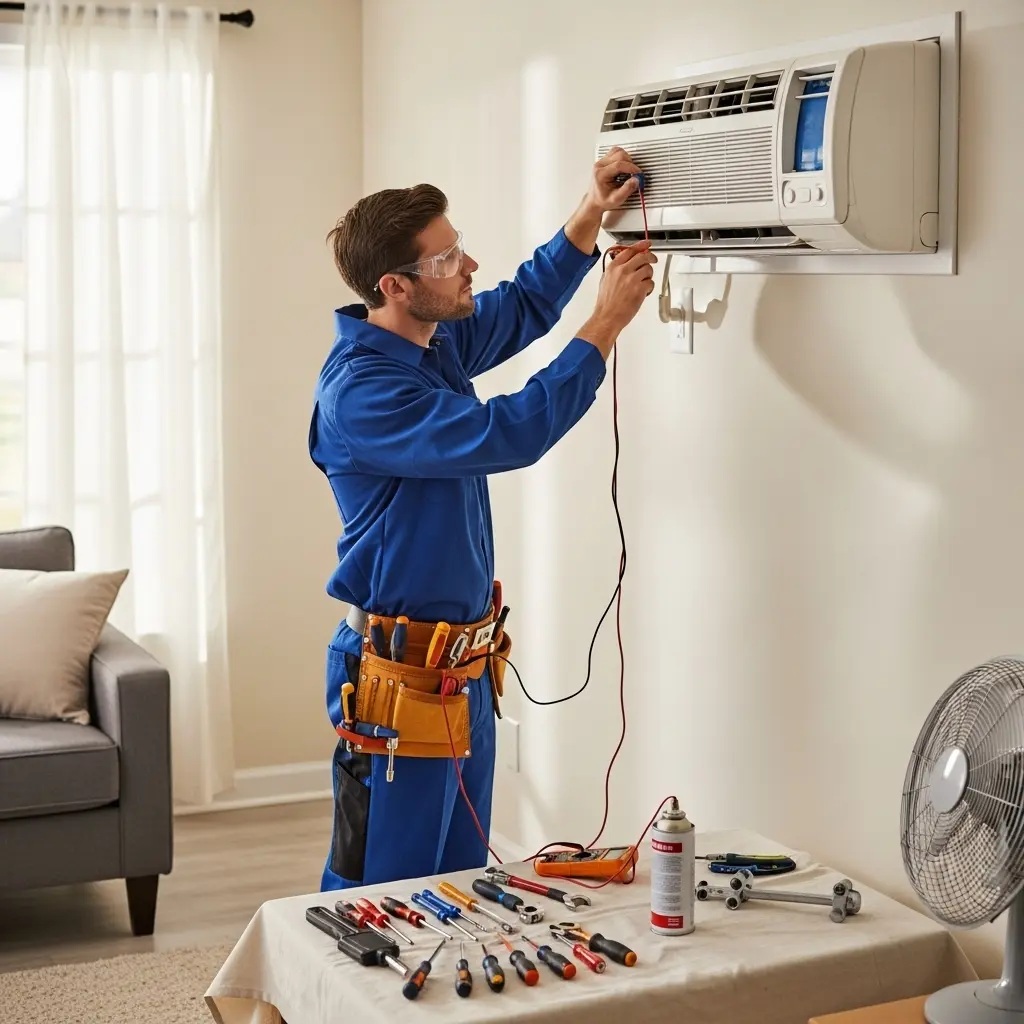 Çubuk Warmhaus Warmhaus klima gaz dolumu ve bakım – Enerji verimliliği artırıldı. - Teknik servis örneği